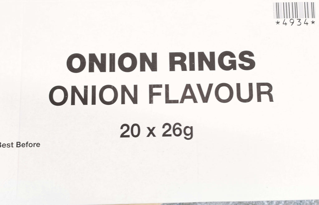 Golden Wonder Onion Rings 20 x 26g