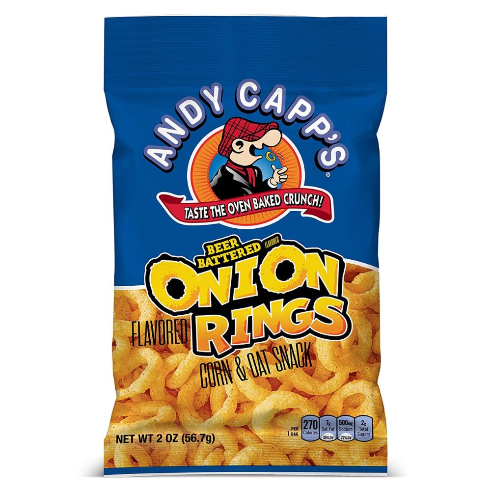 Andy Capp's Beer Battered Onion Rings - 56.7g